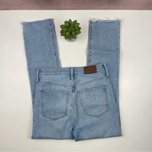 Madewell The Perfect Vintage Jean Blue Denim Women Size 25 Designer Frayed